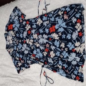 Woman's tropical dress